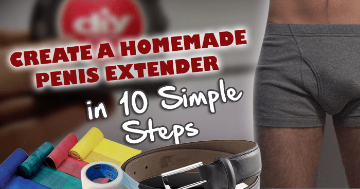 Create a Homemade Penis Extender in 10 Simple image